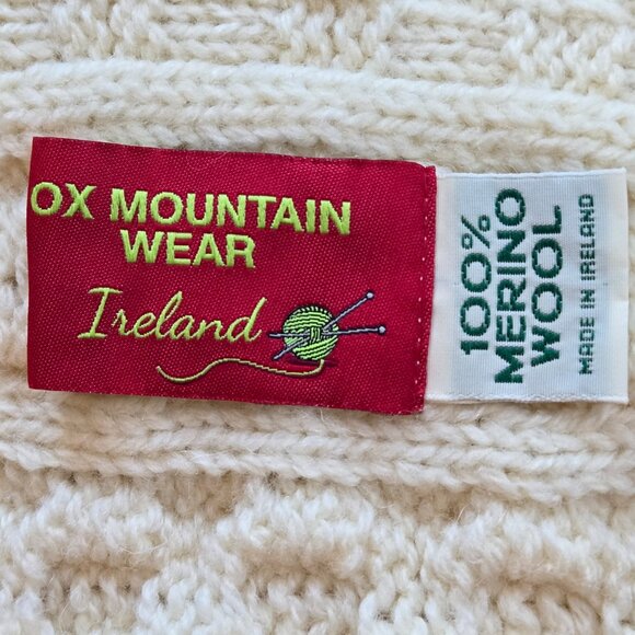 Ox Mountain Wear Merino Wool Scarf Honeycomb Design - Picture 2 of 6